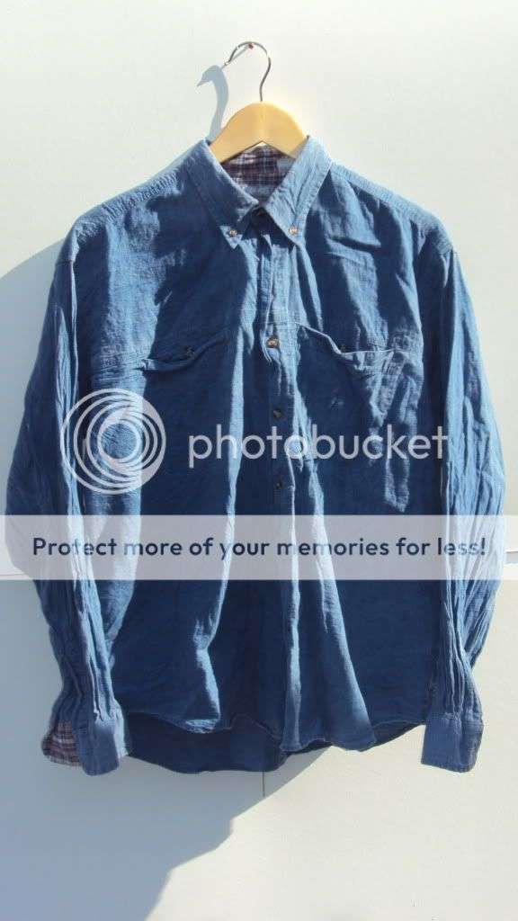 Vintage Chambray Shirt - L