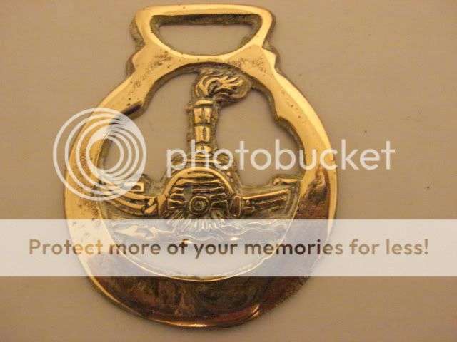 HORSE BRASS - STEAM TRAIN - 70mm