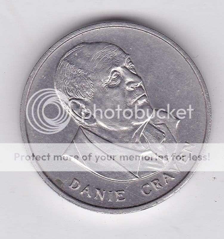 DANIE CRAVEN COLLECTOR'S SERIES TOKEN 1933 TRY