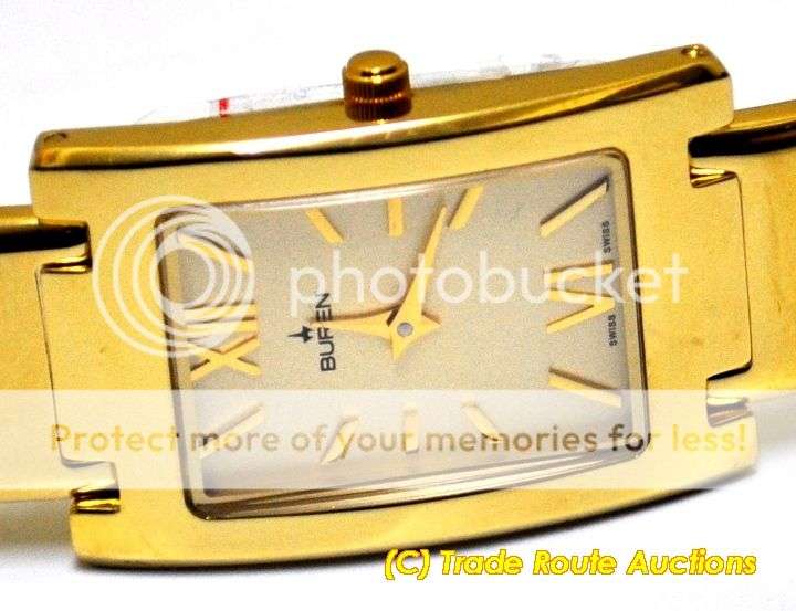 BUREN SWISS 18CT GP LADIES WATCH 2105.12.4 - SWISS MADE *** R 3,000-00 ***