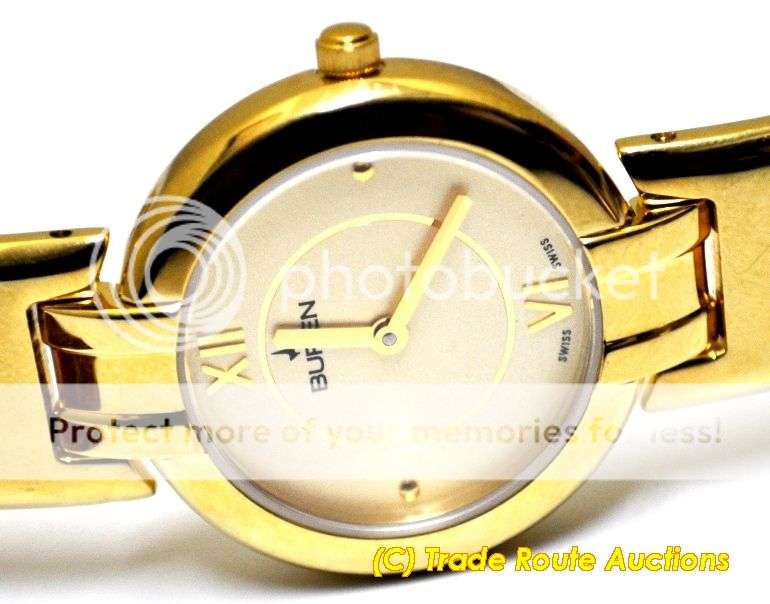BUREN SWISS 18CT GP LADIES WATCH 2106.12.4 - SWISS MADE *** R 3,000-00 ***