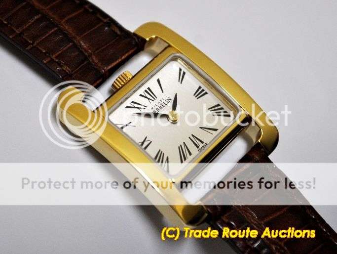 MICHEL HERBELIN Womens Brown Leather Band Watch 17037-P01  - *** R 7000-00 ***