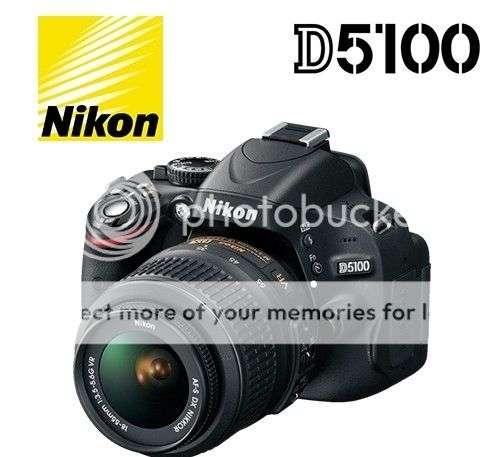 NIKON D5100 DSLR CAMERA BODY + 18-55mm MM VR LENS PROFESSIONAL KIT