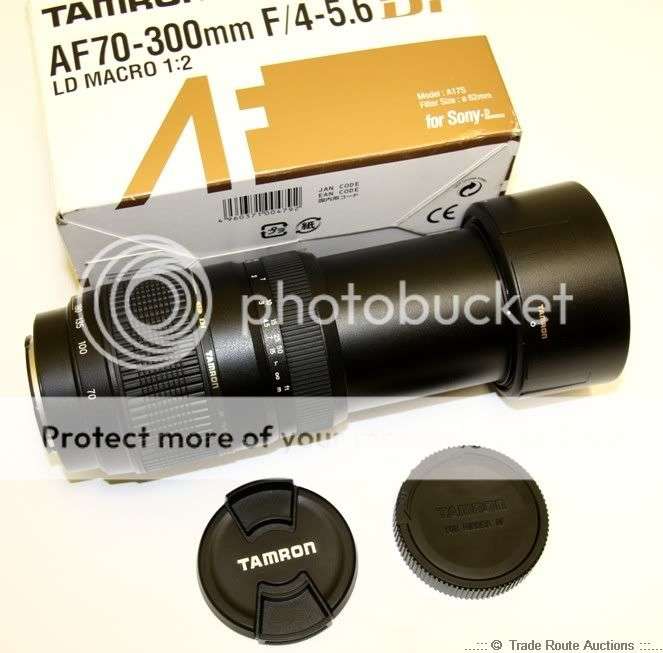 Tamron AF 70-300mm F/4-5.6 LD MACRO (1:2) for SONY MINOLTA DSLR Cameras