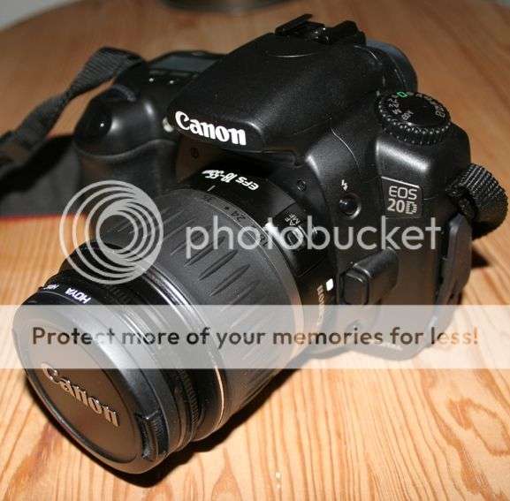 Canon EOS 20D DSLR camera BODY + CANON 18-55MM LENS KIT