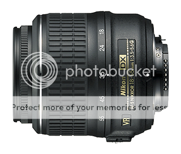 Nikon AF-S DX NIKKOR 18-55mm f/3.5-5.6G VR LENS