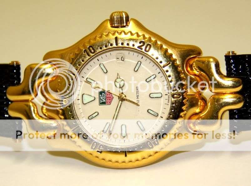 Tag Heuer Professional 18 Carat Gold Plated Men's Watch - Mint - *** TAG HEUER ***
