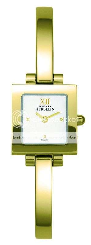 Michel Herbelin Womens Gold Plated Watch 17034-BP11  - *** R 8,000-00 ***