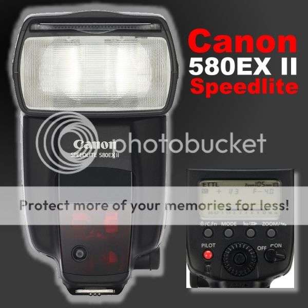 Canon Speedlite 580EX ii Flash for Canon EOS DIGITAL SLR Cameras *** BARGAIN ** Fits all CANON DSLRs