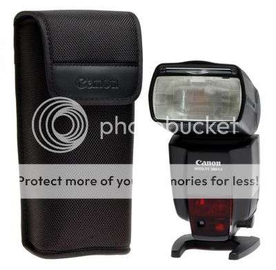 Canon Speedlite 580EX ii Flash for Canon EOS DIGITAL SLR Cameras