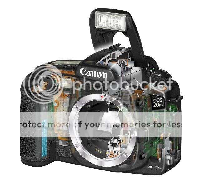 Canon EOS 20D DSLR camera BODY ONLY