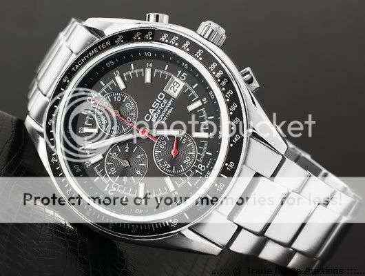 CASIO EDIFICE Chronograph 100M EF-503D-1AVDR Men's Watch *** CASIO ***