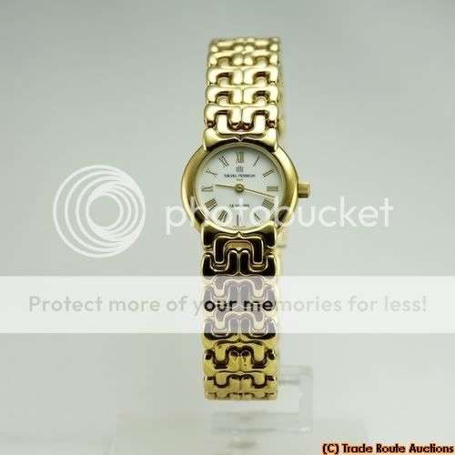 MICHEL HERBELIN LADIES GOLD PLATED BRACELET WATCH - 13193 *** R 7,000-00 ***