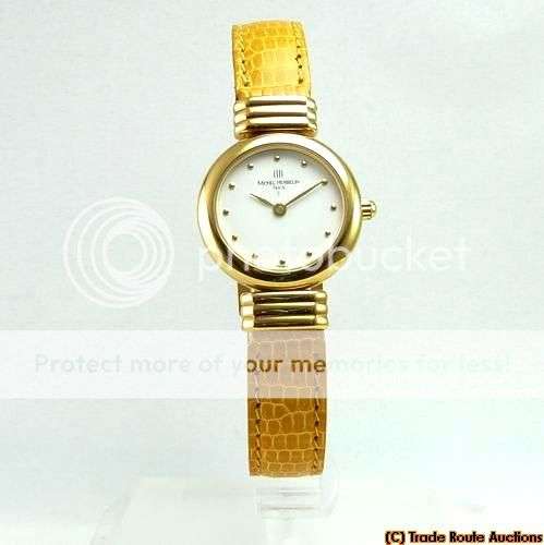 MICHEL HERBELIN LADIES LEATHER BAND WATCH -17022 *** R 6,000-00 ***
