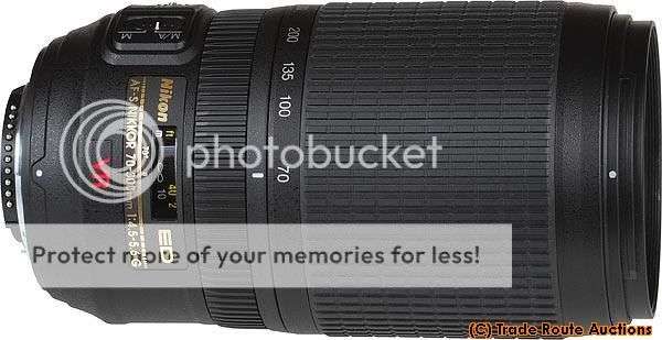 Nikon AF-S 70-300mm f/4.5-5.6G IF ED VR Zoom Vibration Reduction ZOOM LENS for NIKON DSLR Cameras