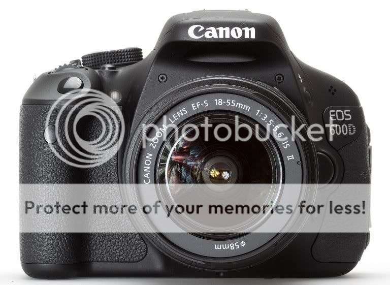 Canon EOS 600D Digital SLR CAMERA + 18-55 Image Stabilizer II Lens KIT 18 Megapixels