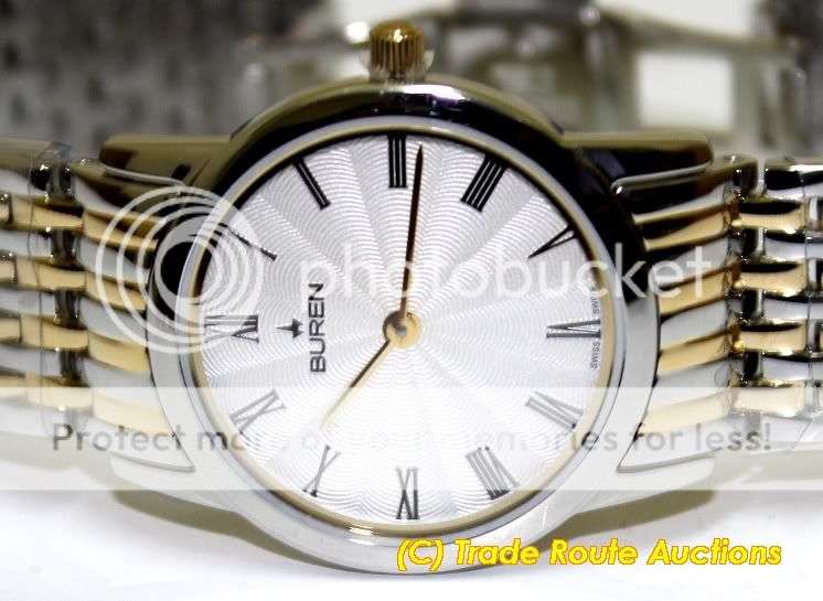 BUREN SWISS TWO TONE LADIES WATCH 1821.22.1 - SWISS MADE