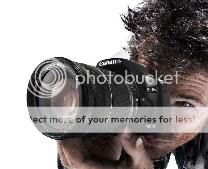 Canon EOS 500D Digital SLR camera 15.1 Megapixels FULL HD + Canon 18-55mm IS Lens KIT