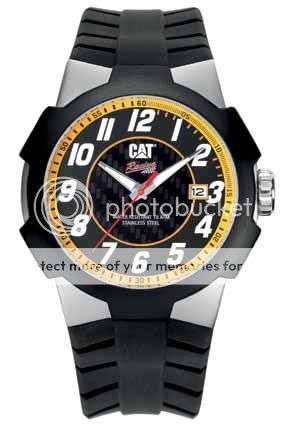 Men's Caterpillar Steel Watch CAT RACING - Brand New in Box
