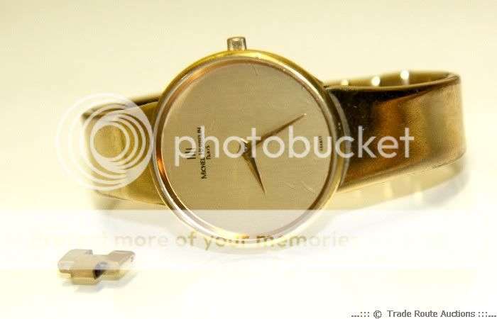 MICHEL HERBELIN GOLD PLATED WOMEN'S WATCH - IN BOX