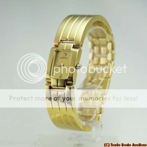 MICHEL HERBELIN CLASSIC LADIES GOLD PLATED BRACELET WATCH - 17047 *** R 7,000-00 ***