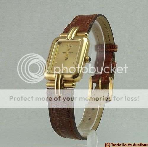 MICHEL HERBELIN LADIES LEATHER BAND WATCH -77073 *** R 6,000-00 ***