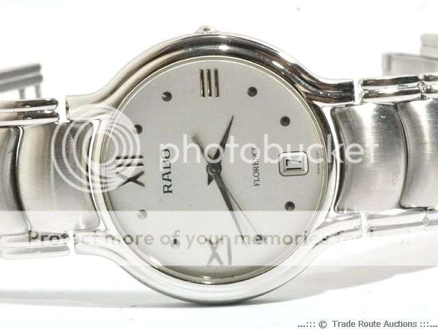 RADO FLORENCE S/STEEL QUARTZ MEN'S WRIST WATCH  - Very Stylish *** RADO *** MINT MINT DON'T MISS