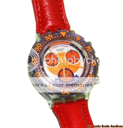 SWATCH - AQUA CHRONO - RED HARBOUR - Clearance SALE - Check other SWATCHES in my list