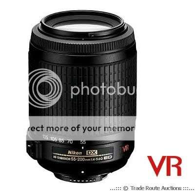 Nikon 55-200mm f/4-5.6G AF-S DX VR Vibration Reduction IF-ED Zoom-Nikkor Lens - CHEAPEST ON BIDORBUY