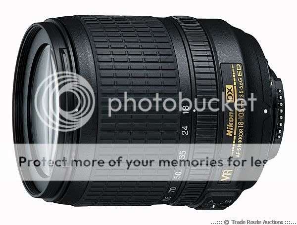 Nikon DX AF-S DX Nikkor 18-105mm VR f/3.5-5.6 Lens for Nikon Digital SLR Cameras - Cheapest on BOB