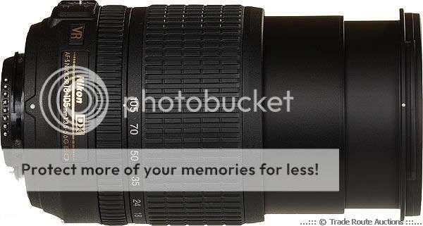 Nikon DX AF-S DX Nikkor 18-105mm VR f/3.5-5.6 Lens for Nikon Digital SLR Cameras