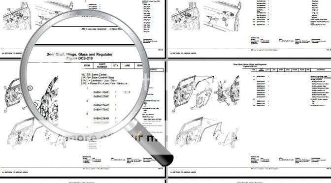Dodge Chrysler 2002 to 2005 E-Fiche service parts catalogue (E-book)