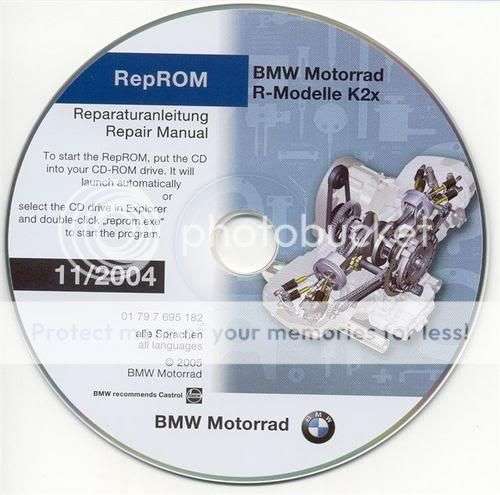 BMW R 1200 Rep-ROM K2x Service Workshop Manuals (RepRom-R-4th Edition) (On DVD by post)