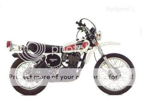 Yamaha XT 500 service manuals (E-book)