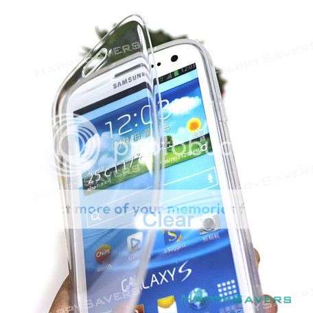 Clear Crystal Transparent Wallet Case Cover Pouch Front+Back For SamSung Galaxy S4 i9500