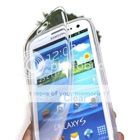 Clear Crystal Transparent Wallet Case Cover Pouch Front+Back For SamSung Galaxy S4 i9500