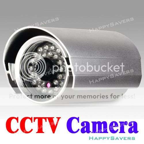 Outdoor Surveillance Security CCTV Camera 3.6mm Lens
