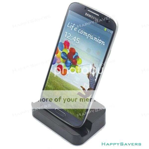 Micro USB Data Sync Charging Docking Station For Galaxy S3 S4 Note2 HTC And More Phones