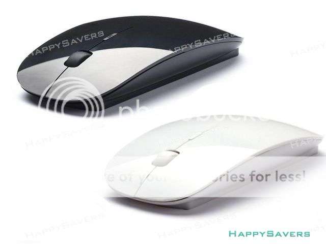 Super Slim 2.4GHz Wireless Mouse - White
