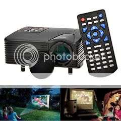 First On BOB! Mini HDMI AV LED Digital Video Game Projector with Remote