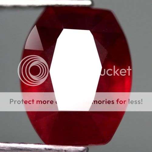 GORGEOUS! FANCY FACET 4.23CT. 100% NATURAL TOP BLOOD RED MADAGASCAN RUBY