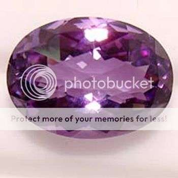 SUPREME COLLECTION!   MAGNIFICENT 6.53CT. OVAL FACET 100% NATURAL RICH PURPLE AMETHYST FROM URUGUAY