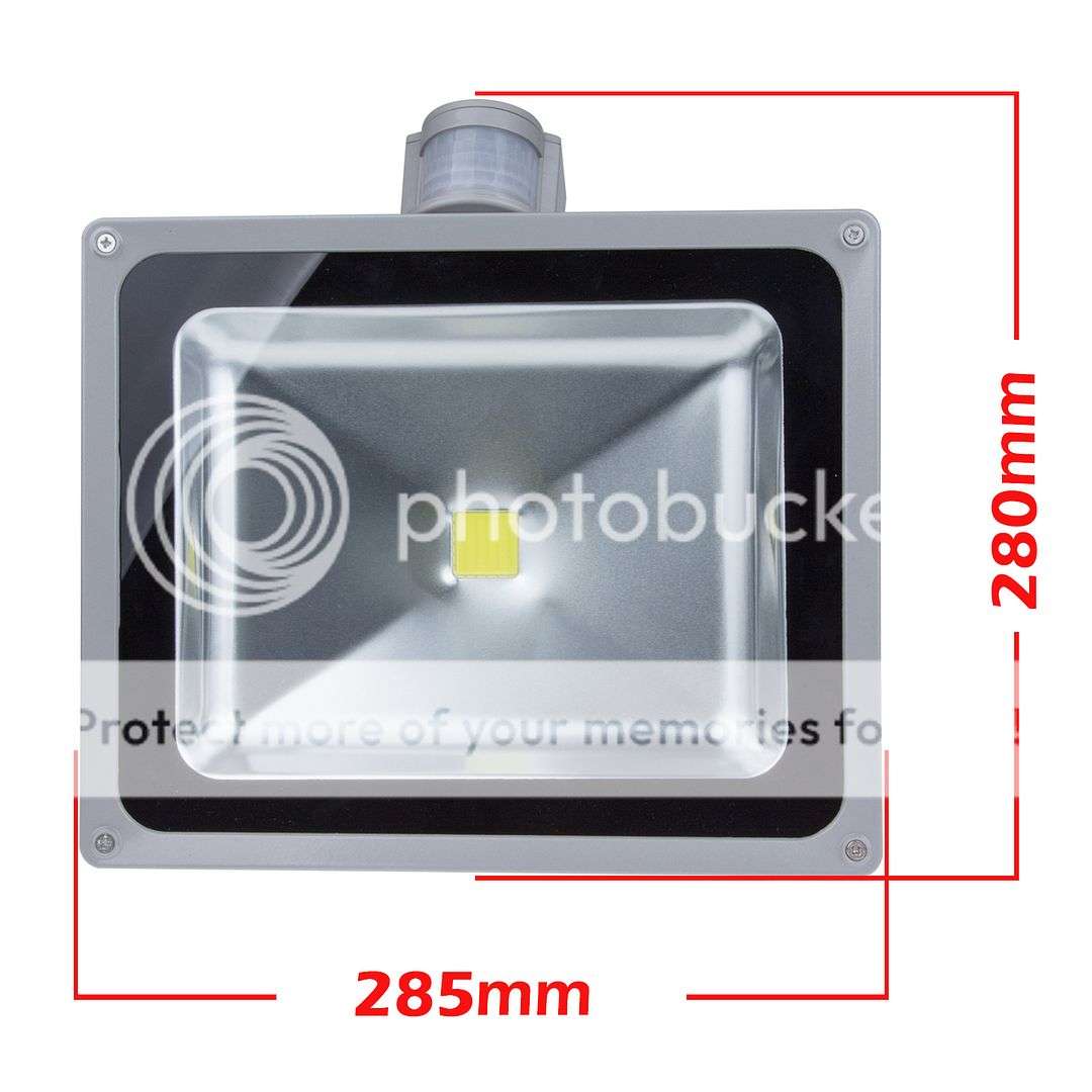 LED FLOODLIGHT 50watt with PIR SENSOR MOTION DETECTOR