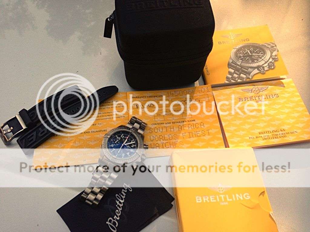 BREITLING CHRONO AVENGER TITANIUM