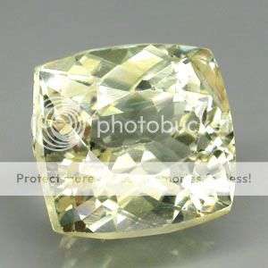 EXQUISITE ANTIQUE FACET 13.70CT. 100% NATURAL TOP NEON YELLOW KUNZITE