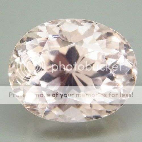 TOP QUALITY GEMSTONES!  10.20CT. OVAL FACET 100%  NATURAL PADPARADSHA COLOUR KUNZITE