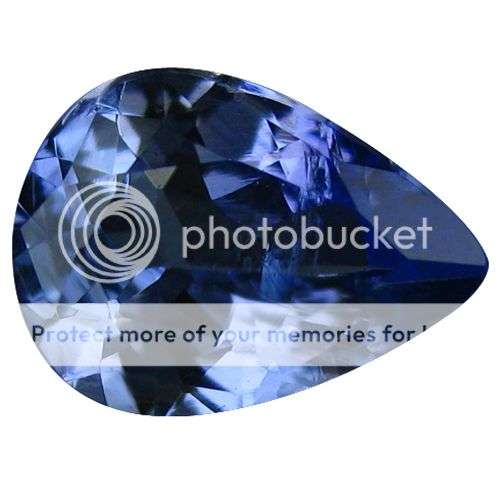 REALLY EXCELLENT FIRE & COLOR!  1.04CT. PEAR FACET  AAA 'D' BLOCK 100% NATURAL BLUE  TANZANITE
