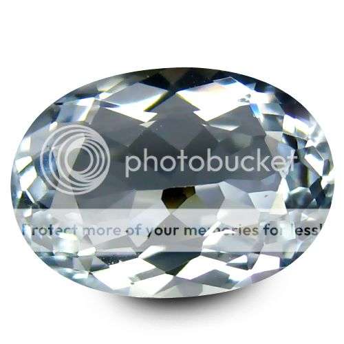 EXQUISITE 1.79CT. OVAL FACET AAA+ GRADE 100% NATURAL SKY BLUE AQUAMARINE