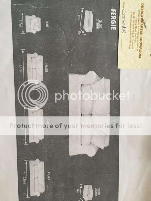 Coricraft Fergie - 3 Seater Beige plus ottoman