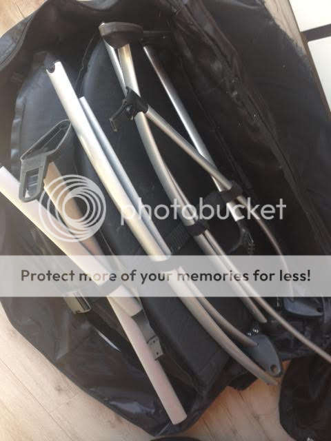 Deryan Peuter Travel Cot - Silver